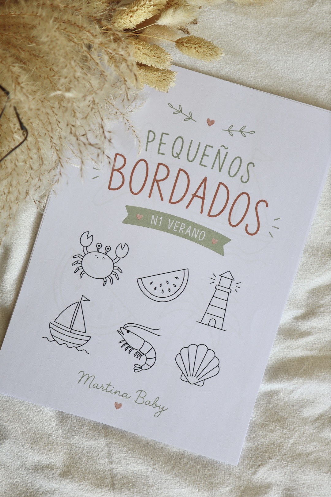 Patrón PEQUEÑOS BORDADOS - Verano